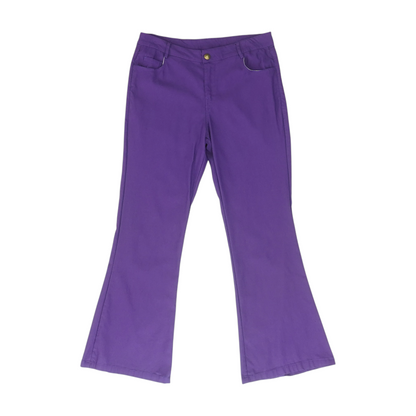 Purple Regular Pants