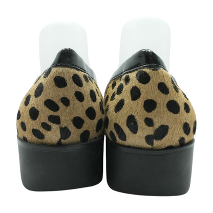 Tan Slip-On Flats