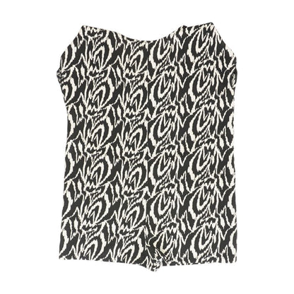 Black Misc Romper