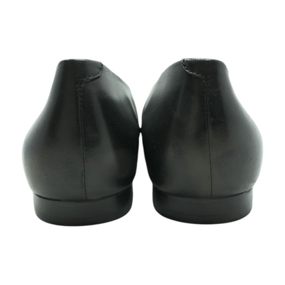 Black Slip-On Flats