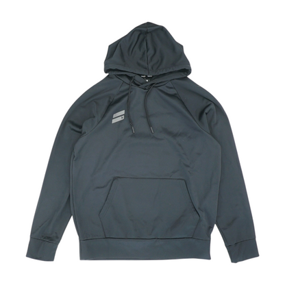 Black Solid Hoodie Pullover