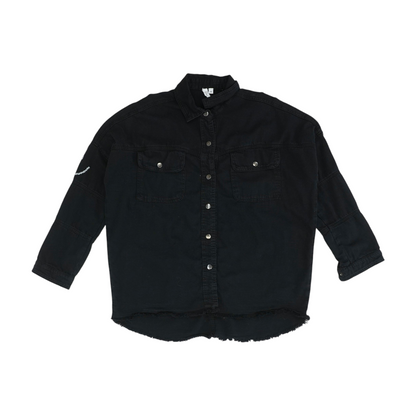 Black Button Down