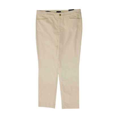 Ivory Petite Straight Pants