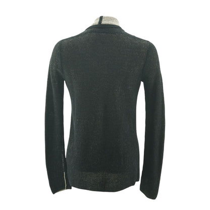 Black Cardigan Sweater