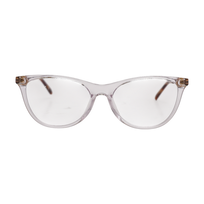 Clear Vittoria Oval Prescription Eyewear