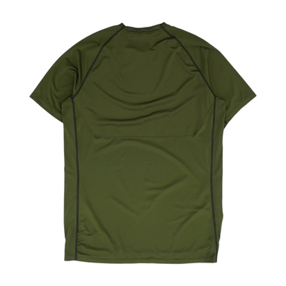 Green Solid Active T-Shirt