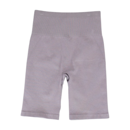 Mauve Solid Active Shorts