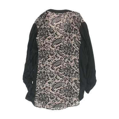 Black Misc. 3/4 Sleeve Blouse
