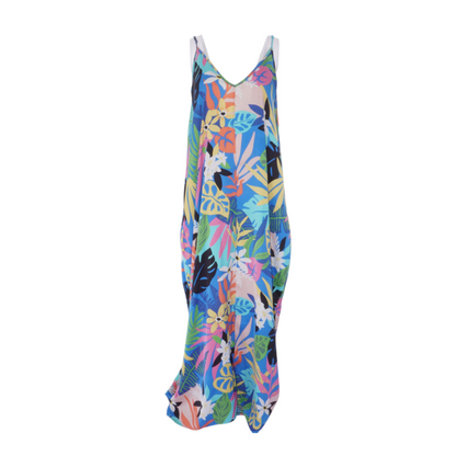 Multi Floral Maxi Dress