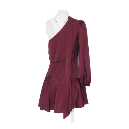 Maroon Mini Dress
