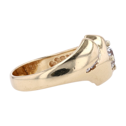 9/10 ctw 14K Yellow Gold Diamond Fashion Ring