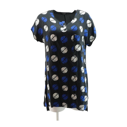 Black Polka Dot Mini Dress