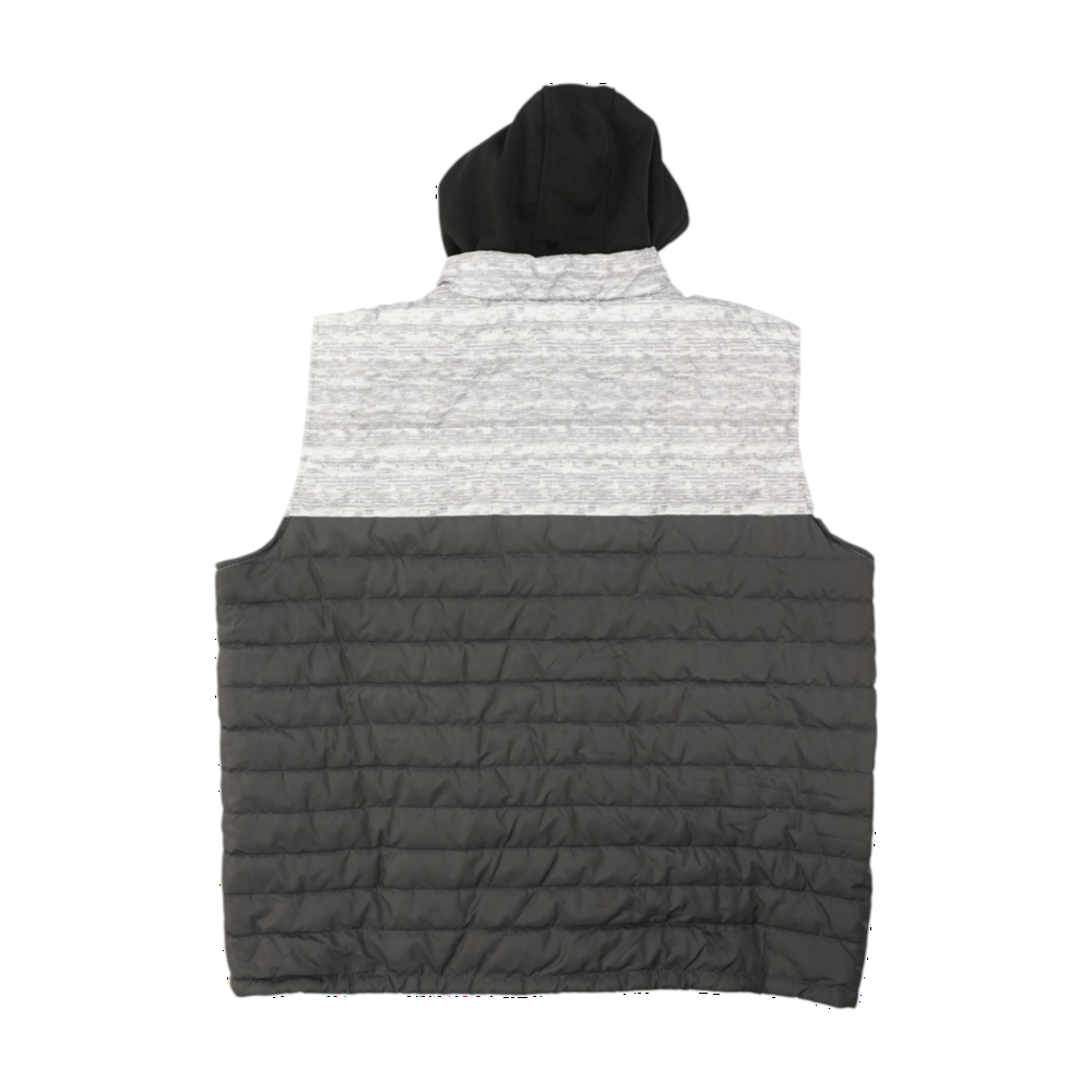 Gray Color Block Vest