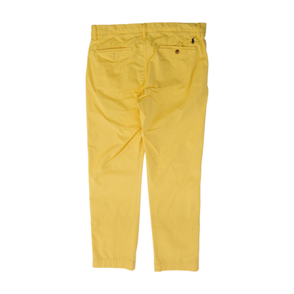 Yellow Straight Pants