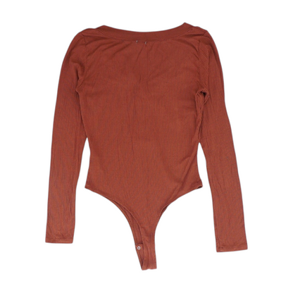 Rust Bodysuit Blouse