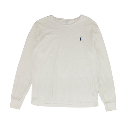 White Solid T-Shirt