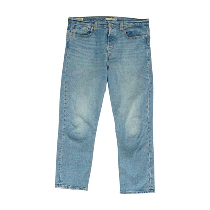 Blue Straight Jeans