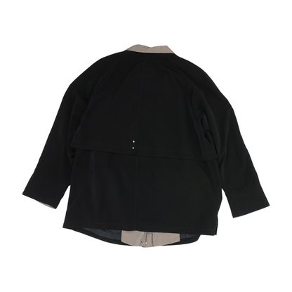 Black Solid Coat
