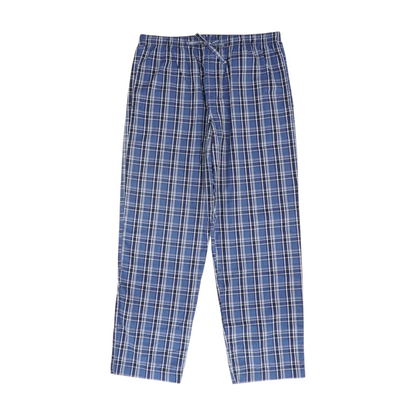 Blue Plaid Pajama Bottom