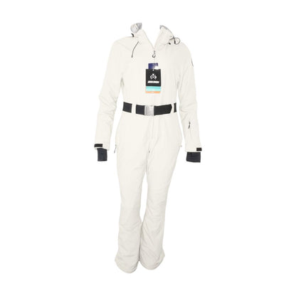 Ivory One Piece Snow Ski Suit