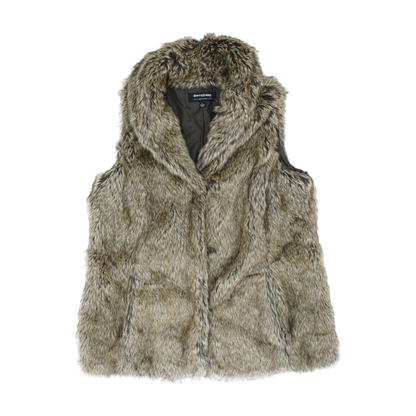 Brown Solid Vest