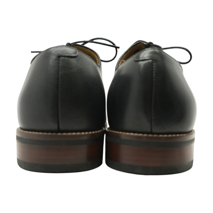 Black Lace-Up Dress Shoes