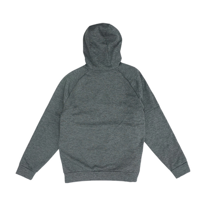 Gray Color Block Hoodie Pullover