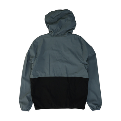 Gray Color Block Jacket