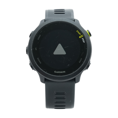 26mm Forerunner 55 Black Smartwatch Black Band S/M