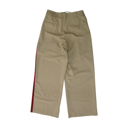 Tan Wide Leg Pants