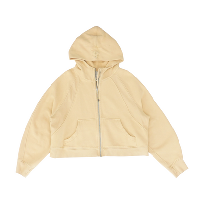 Tan Solid Active Jacket