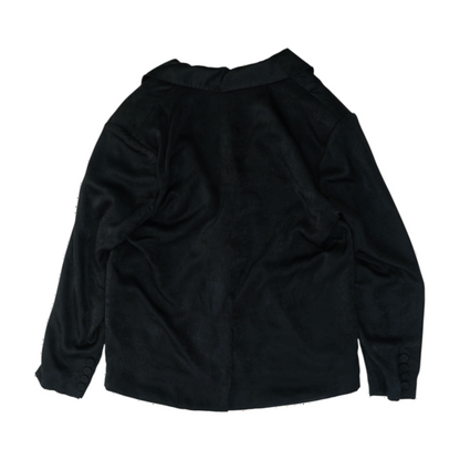 Black Solid Blazer