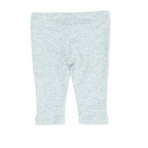 Gray Solid Leggings