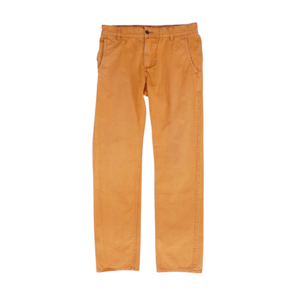 Orange Slim Pants