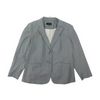 Gray Solid Blazer