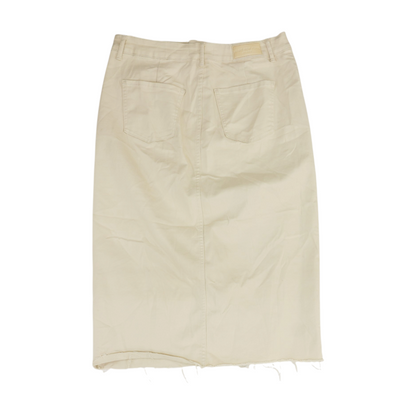 Cream Midi Skirt