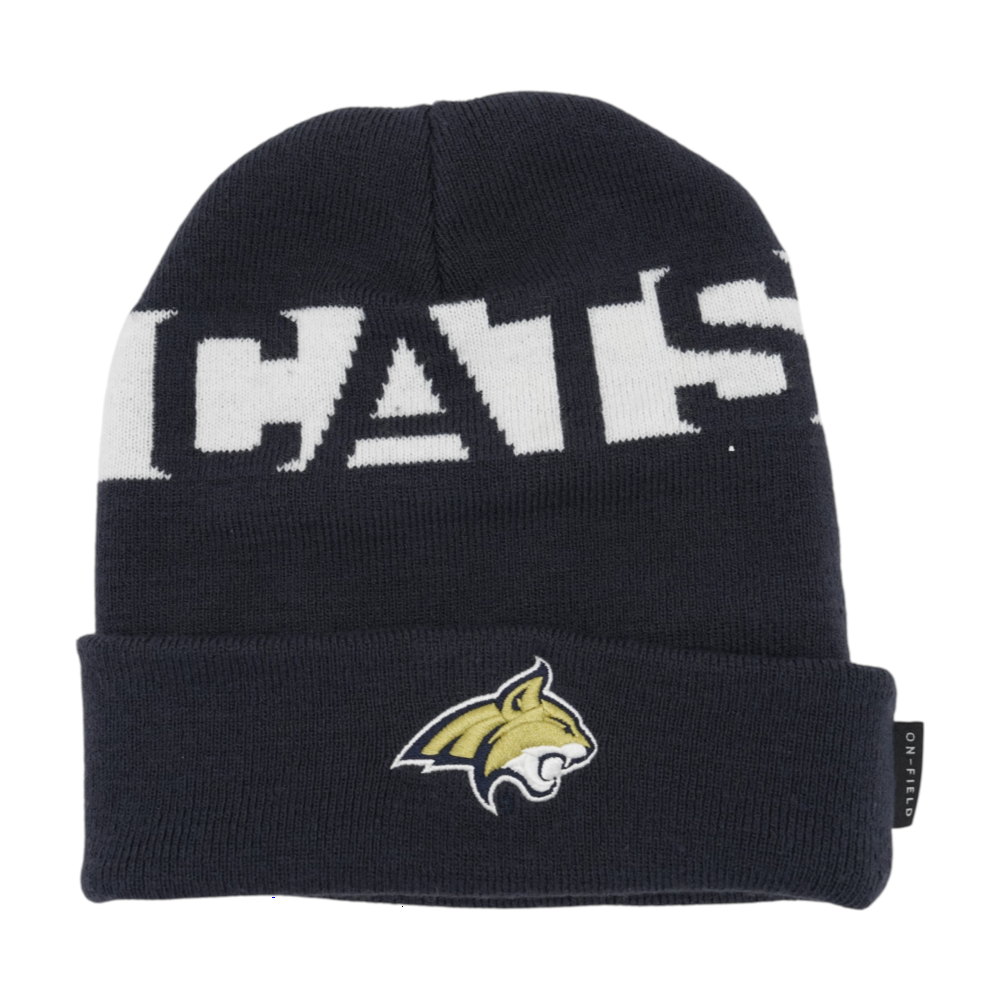 Nike Navy Montana State Bobcats Beanie – Image 1