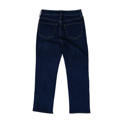Navy Straight Jeans