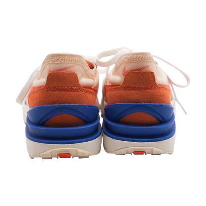 Waffle One Pearl White Game Royal Rush Orange Low-Top Athletic Shoes