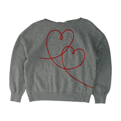 Gray Pullover Sweater