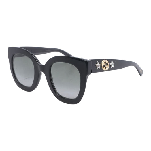 Black GG0208S Cat Eye Sunglasses