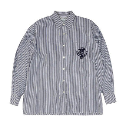 Blue Striped Button Down