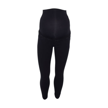 Black Maternity High Rise Slim Leg Jeans