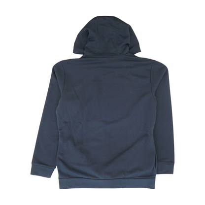 Navy Solid Hoodie Pullover