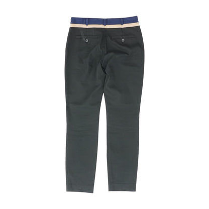 Black Color Block Dress Pants