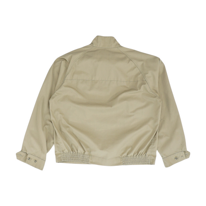 Clipper Mist Vintage Beige Long Solid Jacket – Image 2