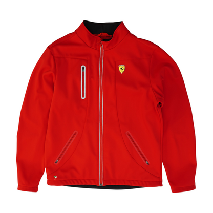 Red Solid Active Jacket
