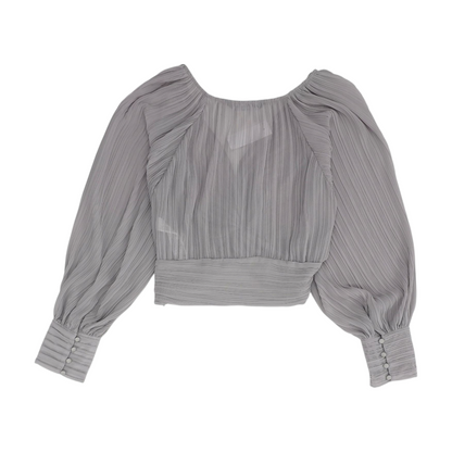 Gray Blouse