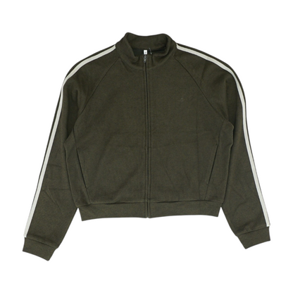 Green Solid Active Jacket