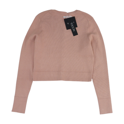 Pink Cardigan Sweater